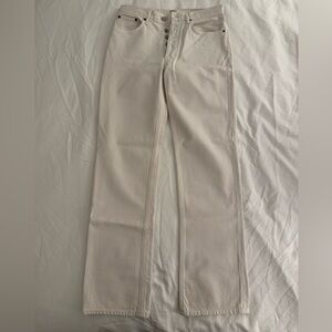 Agolde Lana Cream Jeans